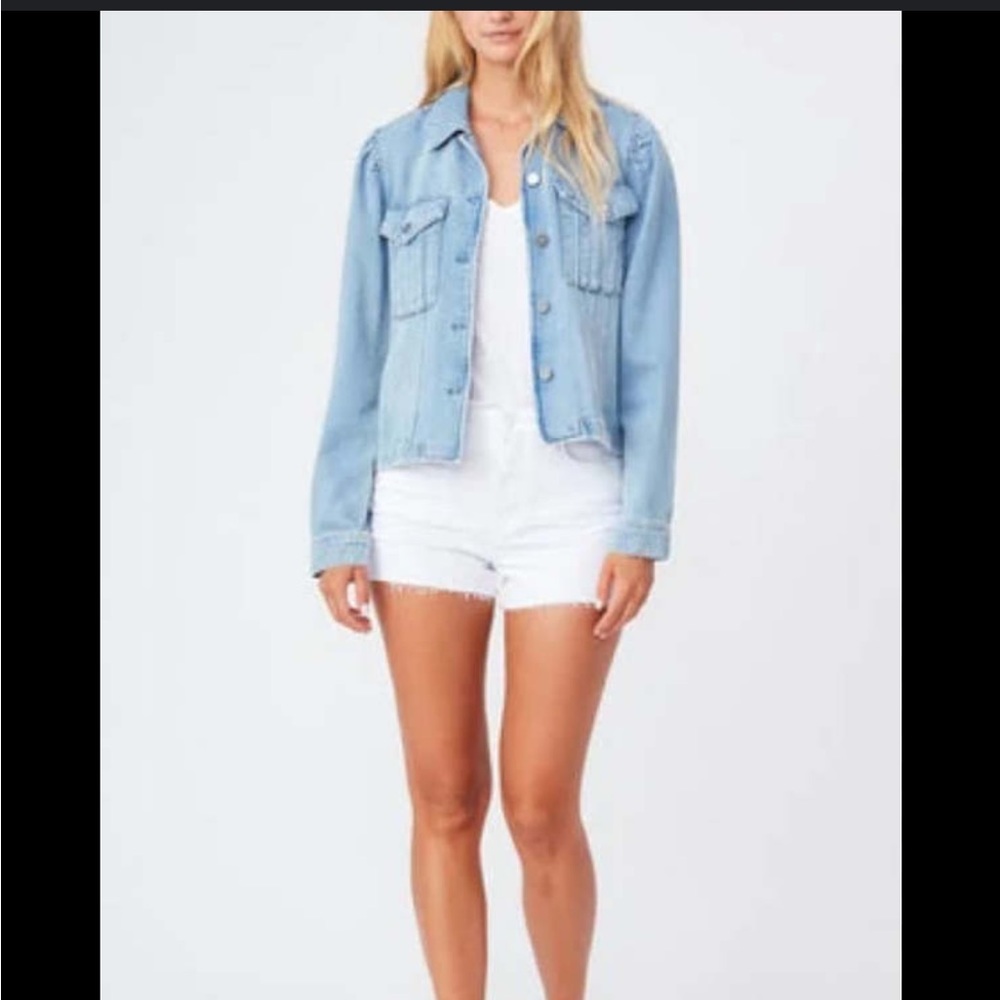 Paige Pacey Cropped Jean Jacket 💜